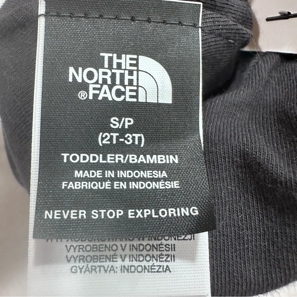 Kids Purple Knit North Face Hat